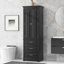 Armoire de rangement haute avec trois tiroirs-579270090