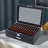 12.6" 12 Slot Wood Pen Display Box 2 Layers Fountain Pen Collector Case