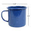 Stinson Enamelware 16 Oz Large Mug-355796356