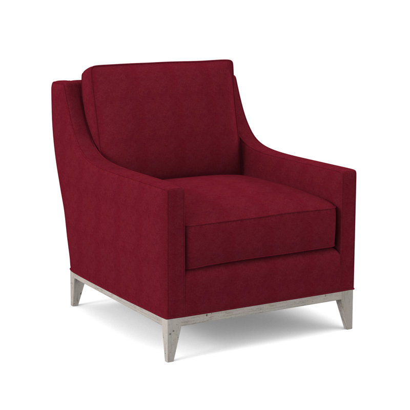 Sonoma Armchair, Bisque, Margaret Lipstick Polyester Blend
