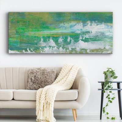" Chartreuse And Aqua I "