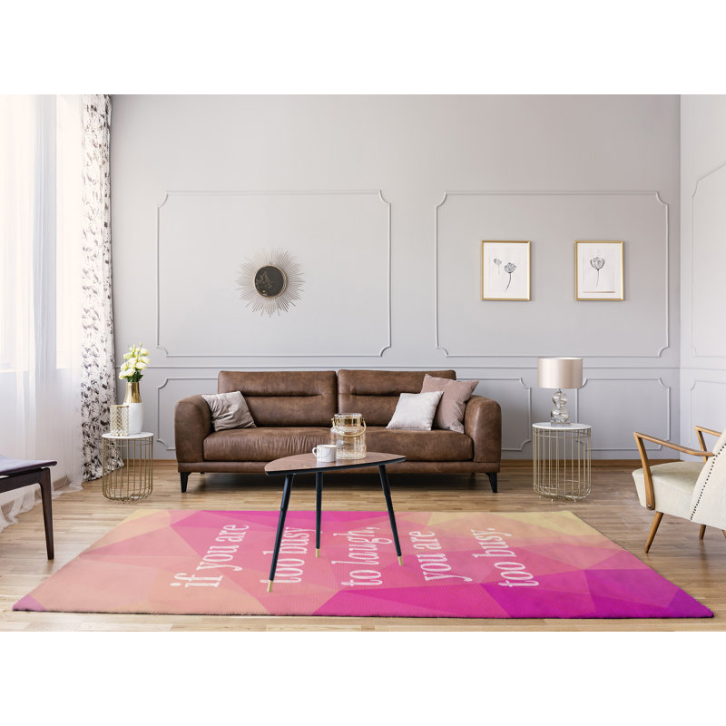 Tapis en poly-marque pour le rire, Rectangle 5 pi x 7 pi