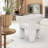 Modern Upholstered Dining Arm Chair, Solid Wood Frame-1401967630