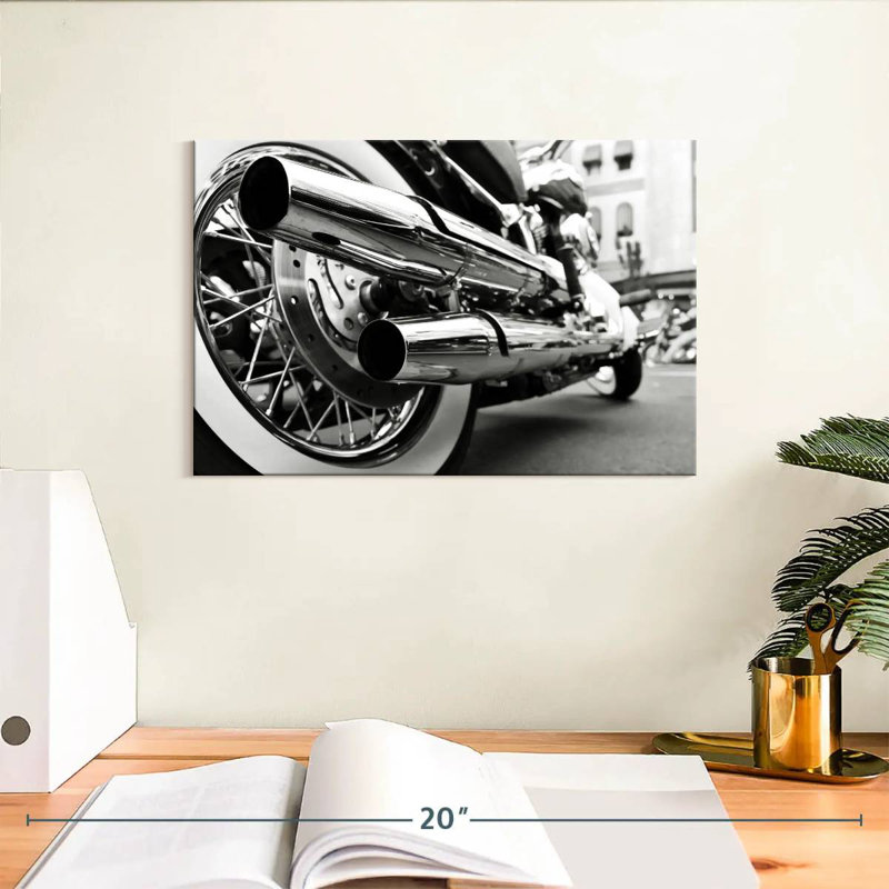 Tuyaux d'échappement de moto Mehar, H 8 po x l 12 po