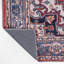Tapis rouge / bleu marine Aailiyah Ornate-125332934