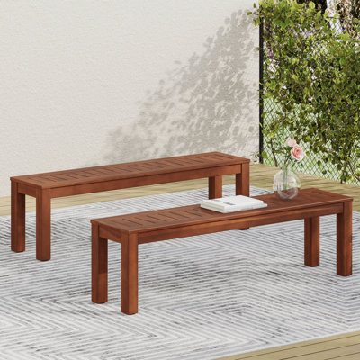 Banc 61,75 po (ensemble de 2)