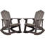 Chaise Adirondack berçante d'extérieur FCR2-69819417