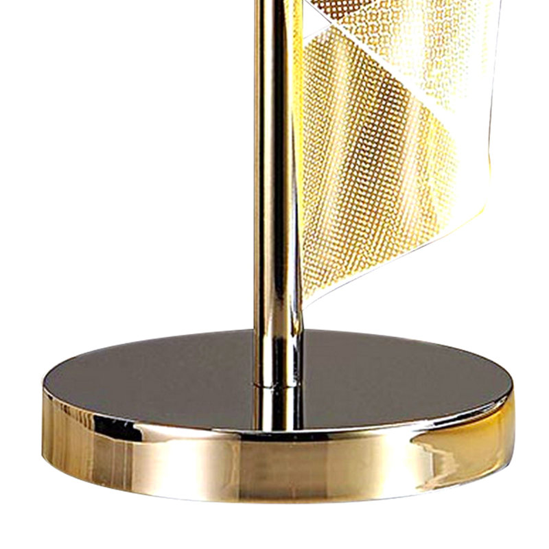 Ilira Glass Novelty Lamp, Silver/Nickel