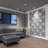 27.75" 3D Wall Panel in White (10-Pack)
