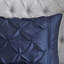 Édredon bleu marine 7 pièces, rembourrage doux et élégant-130165011-130165007
