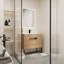Meuble-lavabo avec lavabo, meuble-lavabo autoportant ou flottant-106912666