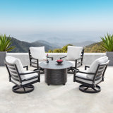 Mccomas Outdoor 5 - Piece Conversation Set