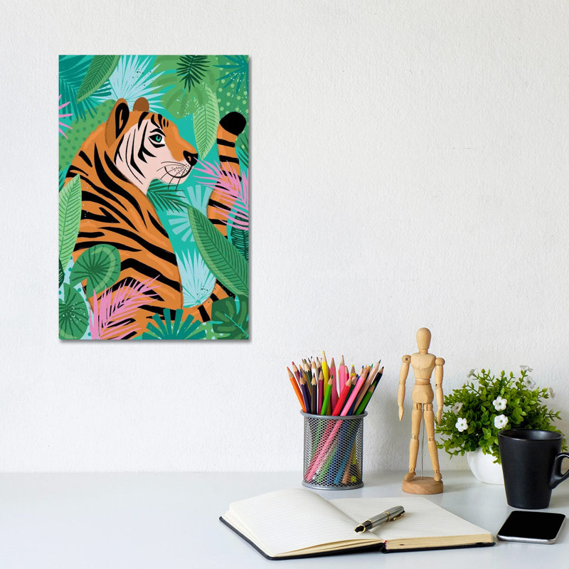 Everyday Walk On The Wild Side I by Lisa Whitebutton - Wrapped Canvas Gallery-Wrapped Canvas Giclée, 20.32 cm H x 30.48 cm W