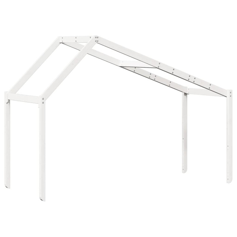 Pyron Bunk Bed Accessories, 144.5cm H x 213cm L x 95.5cm W, White