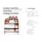 Britzy Manufactured Wood File Organiser