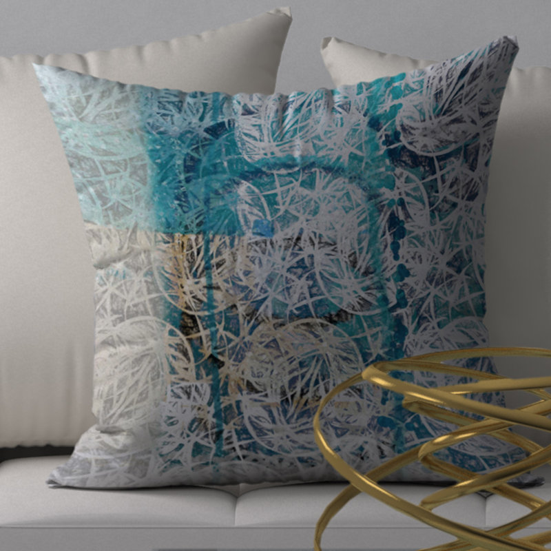 Housse de coussin carrée/insert, 20 po x 20 po