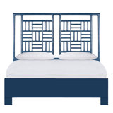 Finn Queen Bed, Pool Blue