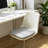 Summer Flax And Linen Horseshoe Shaped Chair Cushions Dining Chair Cushions With Straps Non-sliped-1549377321