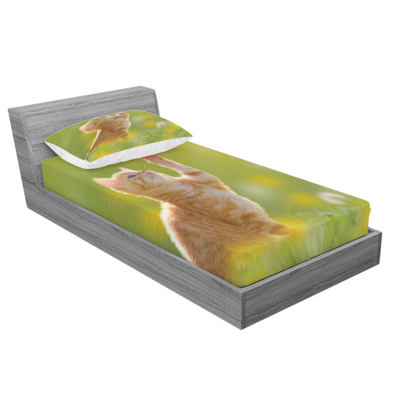 Microfiber Sheet Set, Twin XL Sheet Set with Fitted Sheet