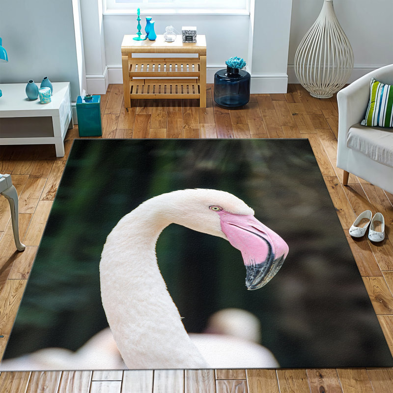 Delicate Floral Design Non-Woven Thin Type Printed Rug Ideal for Enhancing Home Decor and Creating a Cozy Atmosphere