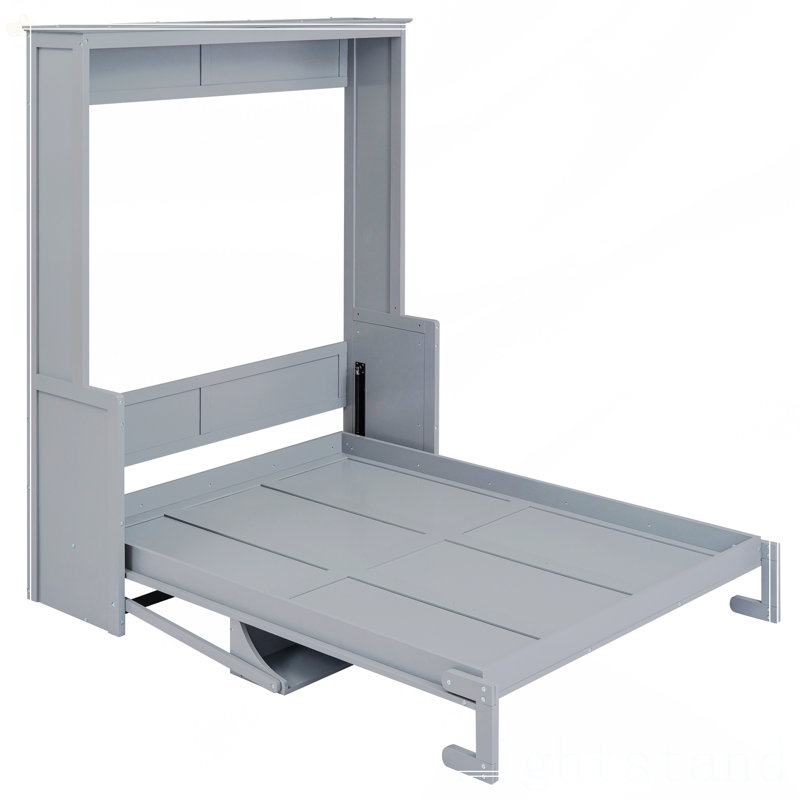 Grand lit escamotable avec tablette