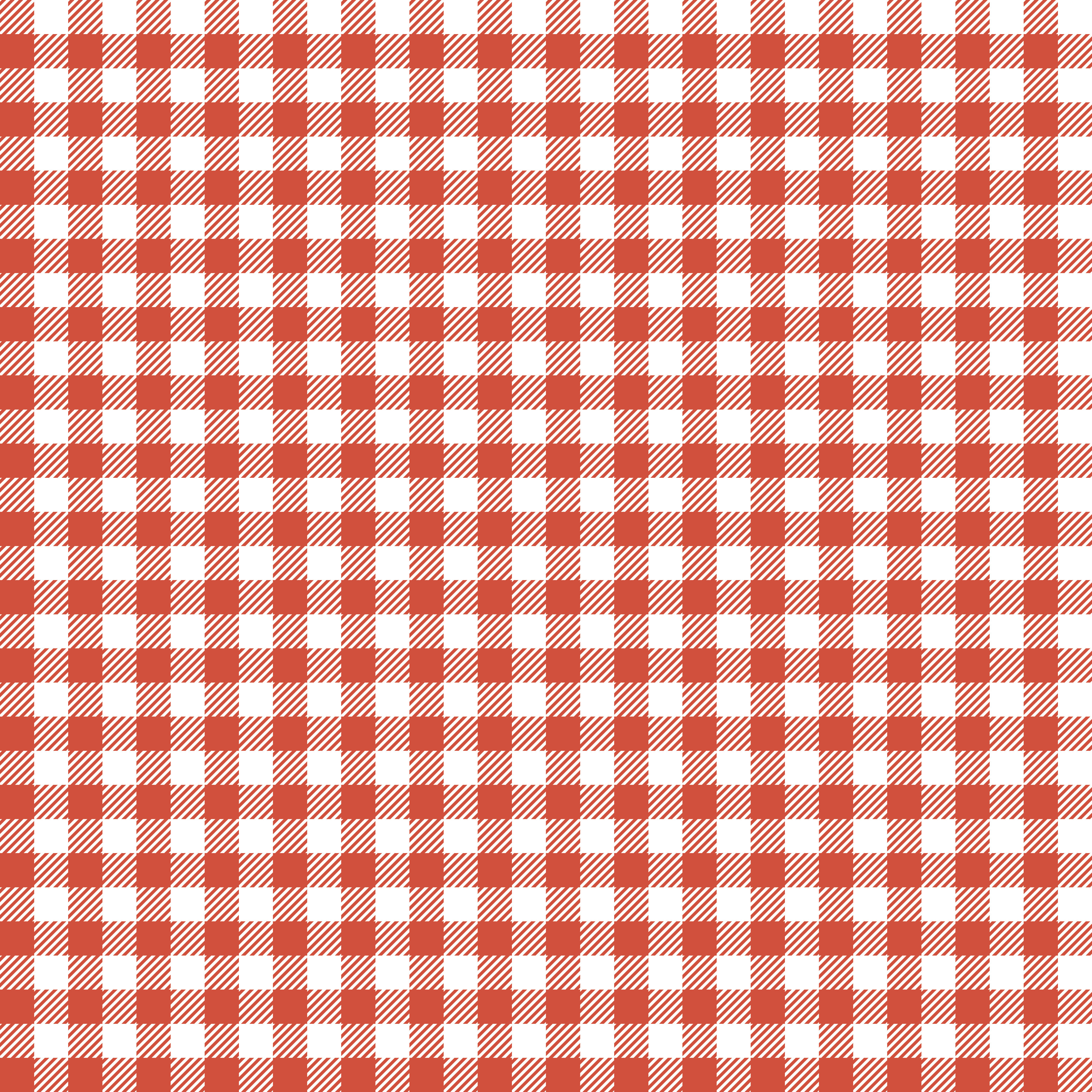 August Grove Red Checkered Patterns - Wrapped Canvas Graphic Art ...