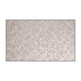Tapis gris lavable à la machine