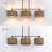 Lannister 3 - Light Dimmable Drum Chandelier