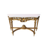 Rosia 54'' W Marble Console Table