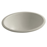 Caxton Ceramic Oval Undermount Bathroom Sink