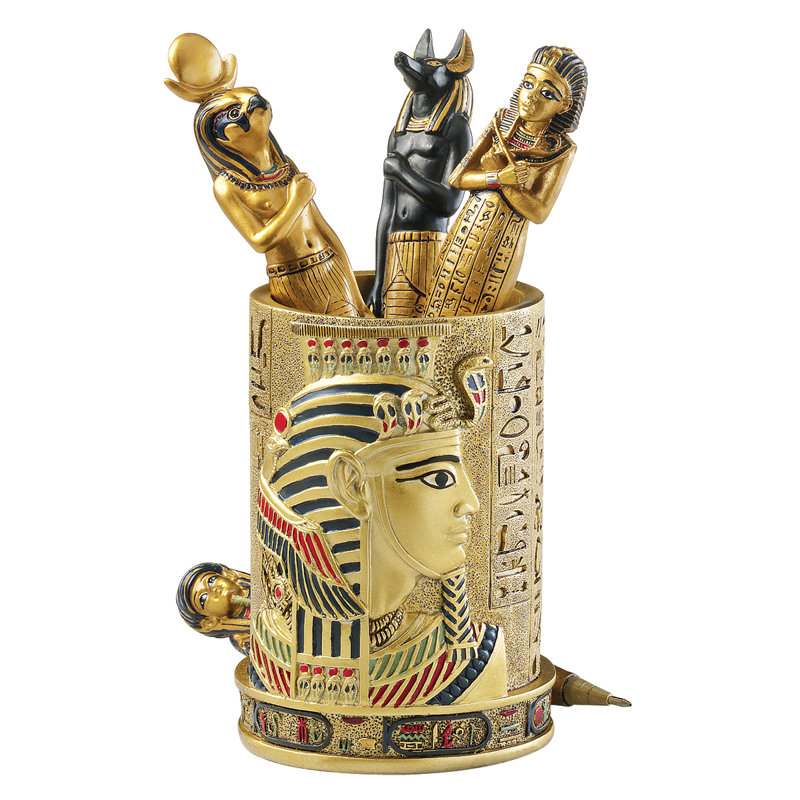 Récipient à stylo Kristophop Pharaon