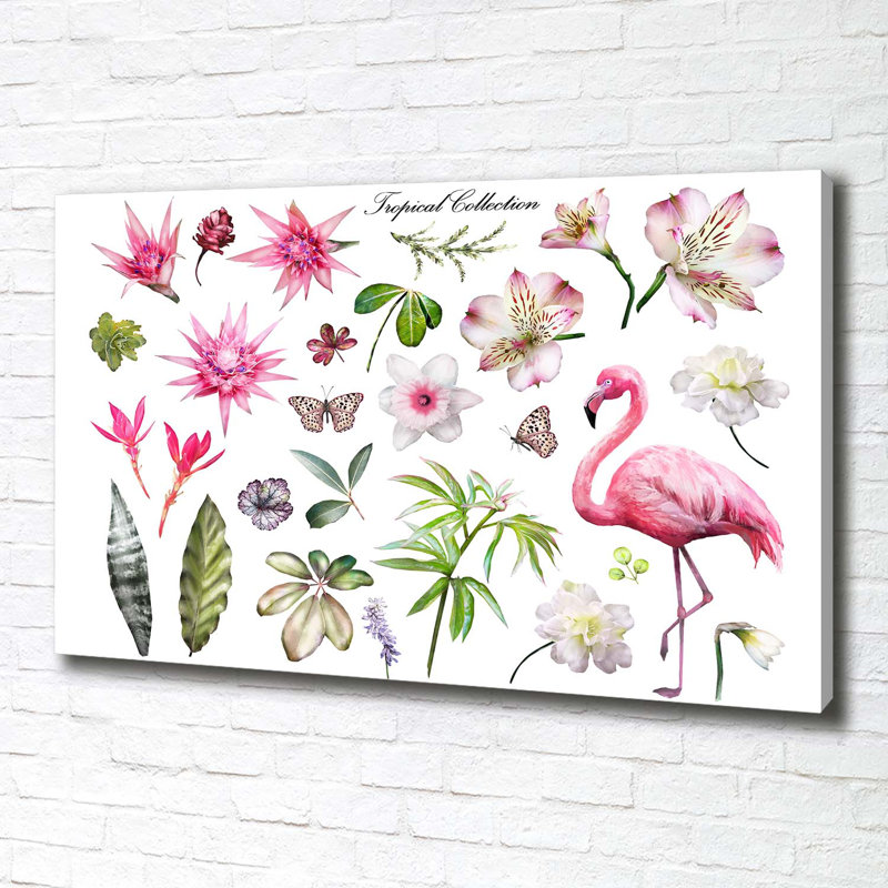 Tropical Collection - Wrapped Canvas Print