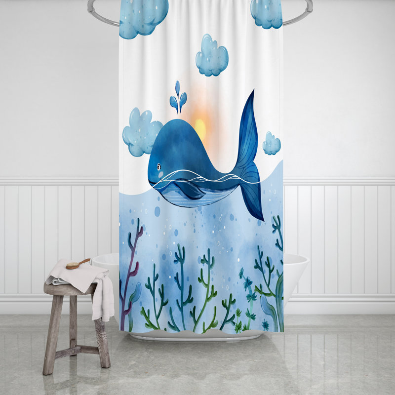 Shower Curtain, 74" H x 71" W