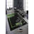 Premium Woven Area Rug, 100% Polyester, 4.6 x 7.2 ft | Antibacterial, Non-Slip PVC Dot Underside | 3D Digital Printing, Machine Washable, Pile Height: 0.3 in | Ideal for Living Room, Bedroom, and Dining Spaces-2060620200