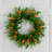 22In. Artificial Easter Fern And Carrots Wreath