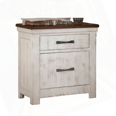 2-Drawers Bedside Table