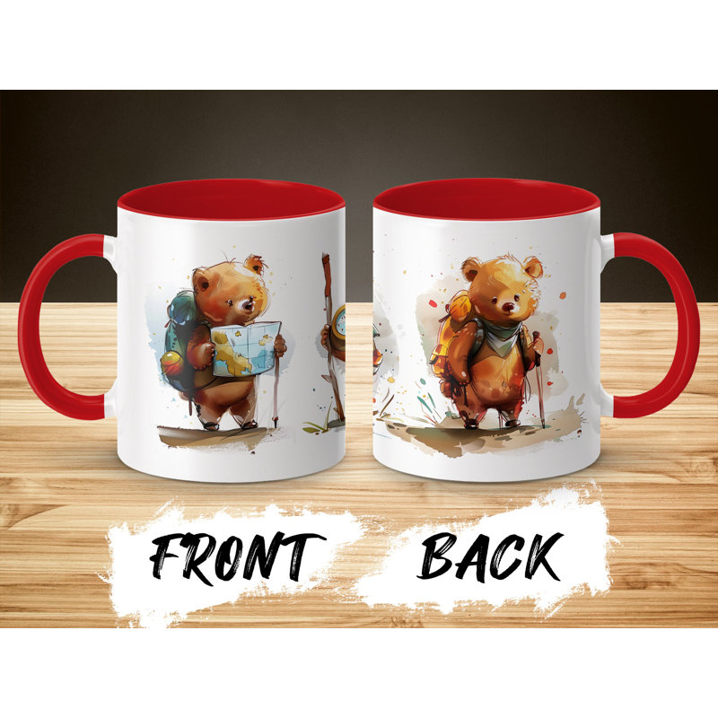 Bear 11oz Accent Coffee Mug