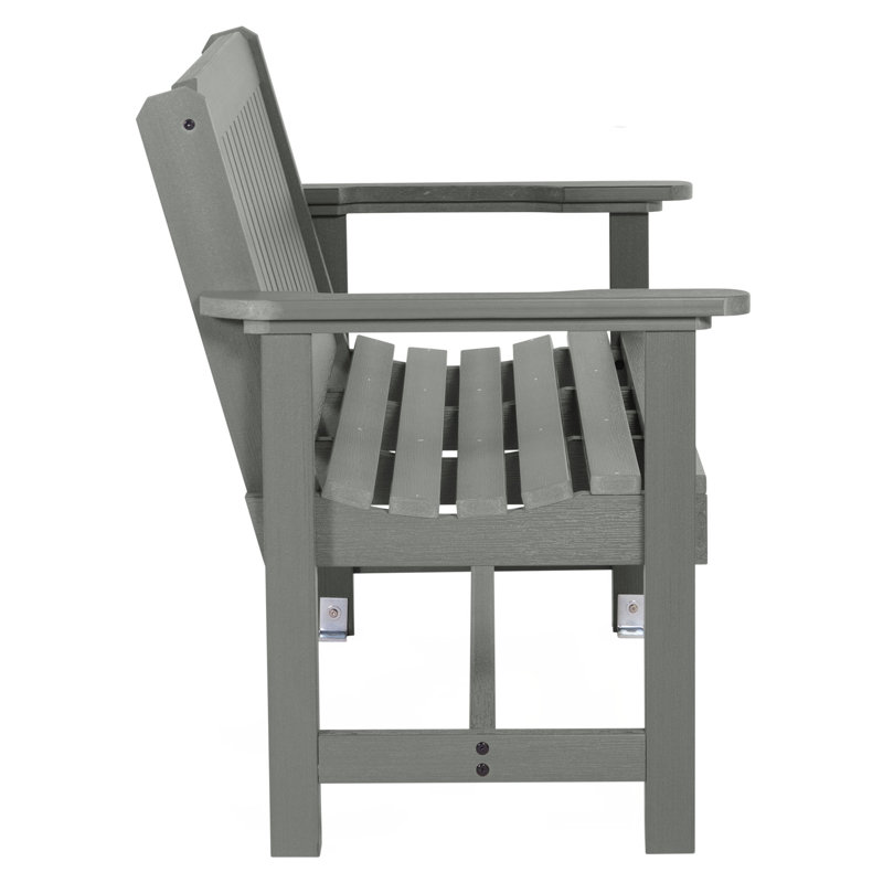 Lunz Outdoor Bench, Coastal Teak