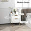 39cm W Manufactured Wood Bedside Table
