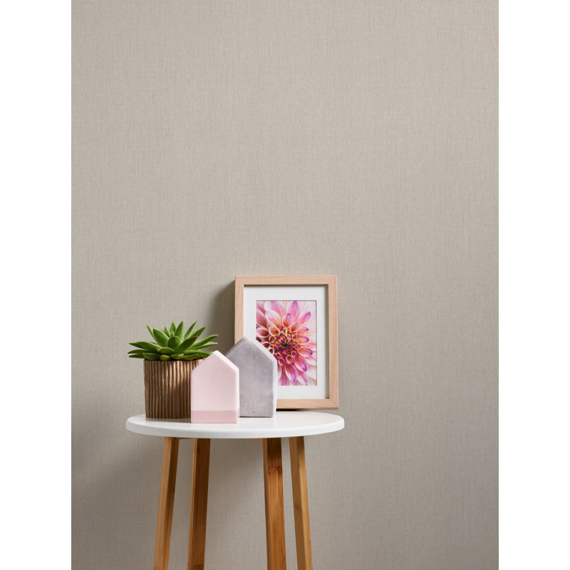 Rahnuma 10.05m x 53cm Matte Double Roll, Cream