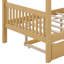 Lit en bois avec couchette-1292857729