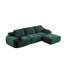 Canapé moderne en mousse à mémoire de forme compressée, grands canapés modulaires pour le salon, canapé modulaire Cloud pour animaux de compagnie, tissu en velours côtelé, causeuse très profonde, aucun assemblage requis, idéal pour plusieurs espaces-1417115597
