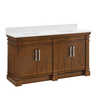 Frank Lloyd Wright USONIA® Harmony 60 Wood Sink Vanity