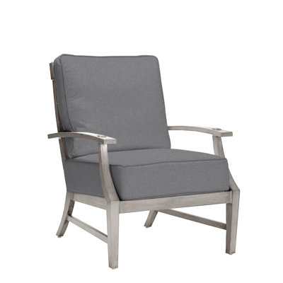 Croquet Patio Chair with Cushions