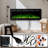 Cassella Black Electric Fireplace with 5120 BTU-1751611659