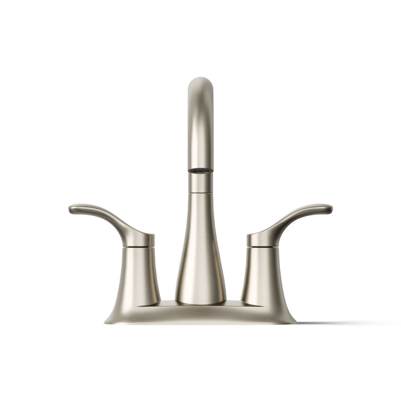 Simplice Centerset Bathroom Sink Faucet, 1.2 Gpm, Chrome