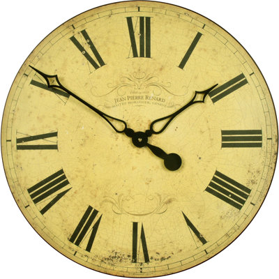 Large Swiss Clockmaker's Wall Clock - 49.6cm