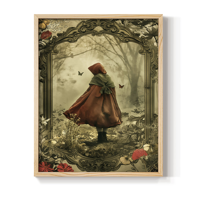 Reproduction encadrée WOMEN Series CCDCLXXVI - bois massif
