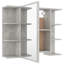 Aminoor 31.5'' W 25.2'' H Surface Framed Medicine Cabinet Mirror 8 Fixed-1344199868