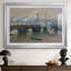 Pont de Waterloo, effet de soleil - Claude Monet - reproduction encadrée avec passe-partout et verre - 1903-395917907-395917996-395917998